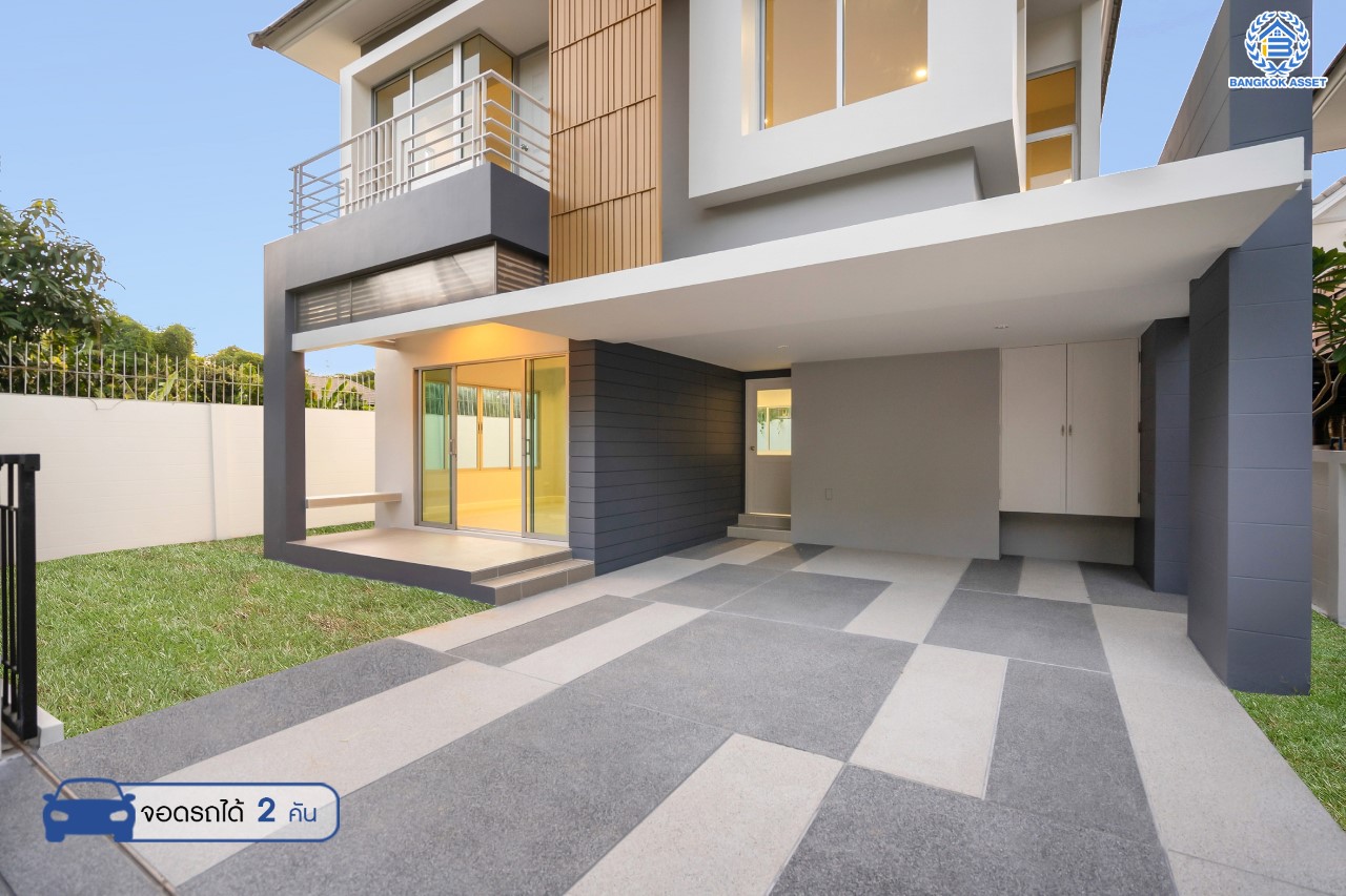 บ้านมือสองตกแต่งใหม่ ม.วิลล่าการ์เด้น2 บางกรวย-ไทรน้อย หลังมุม เนื้อที่ 51.5 ตร.ว. ฟังก์ชัน 3 ห้องนอน 3 ห้องน้ำ จอดรถได้ 2 คัน บรรยากาศเป็นส่วนตัว บนทำเลศักยภาพ ใกล้เซ็นทรัลเวสต์เกต เชื่อมต่อหลายเส้นทาง ถ.รัตนาธิเบศร์, ถ.กาญจนาภิเษก และราชพฤกษ์ และรถไฟฟ้า "สถานีบางพลู"...